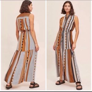 NWT Anthropologie Maeve Alondra Maxi Dress Size 8